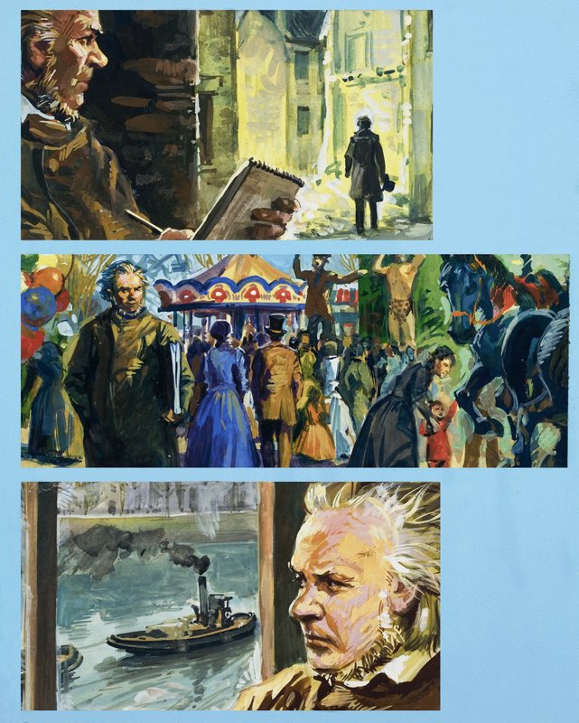 Honore Daumier autorstwa English School