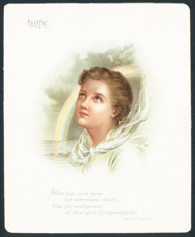 Nadzieja, Kartka Świąteczna autorstwa English School