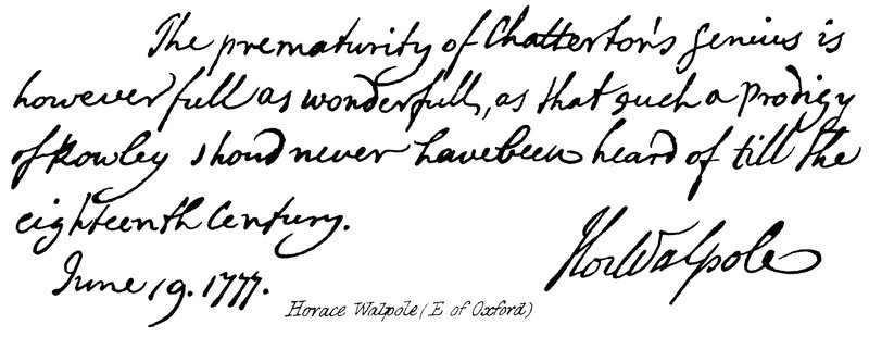 Horace Walpole (E of Oxford) autorstwa English School
