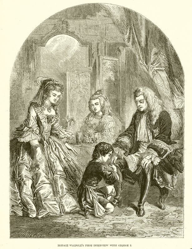 Pierwszy wywiad Horacego Walpole