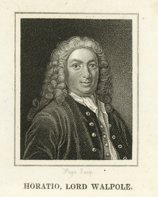Horatio, Lord Walpole (grafika) autorstwa English School