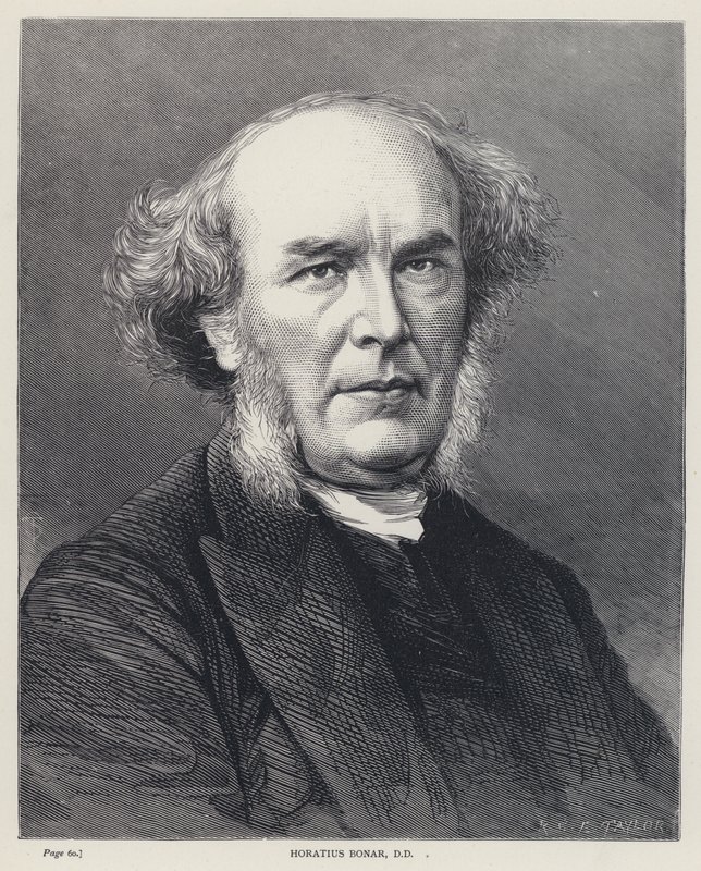 Horatius Bonar, DD (rycina) autorstwa English School