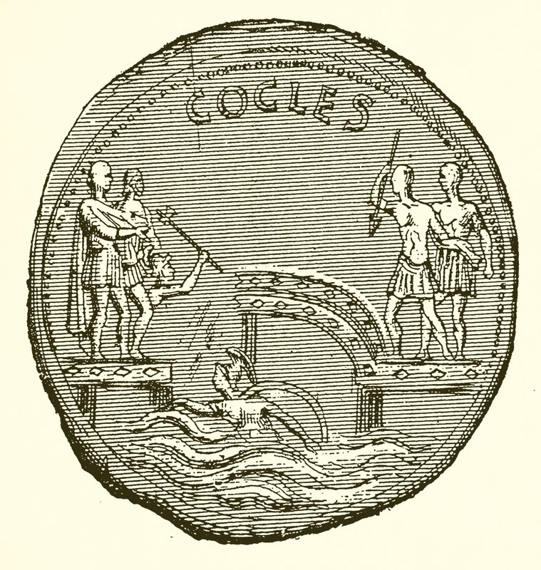 Horacy Cocles autorstwa English School