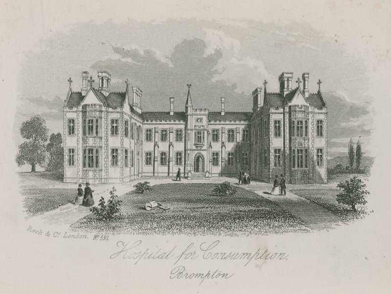 Szpital Konsumpcyjny, Brompton autorstwa English School