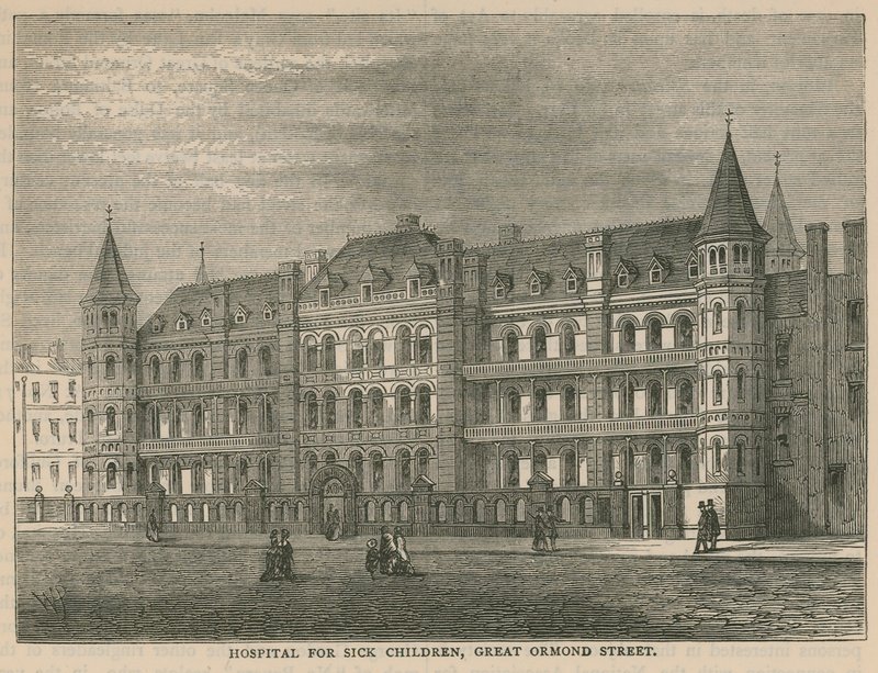 Szpital dla chorych dzieci, Great Ormond Street, Londyn autorstwa English School