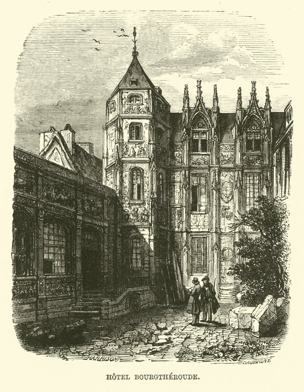 Hotel Bourgtheroulde autorstwa English School