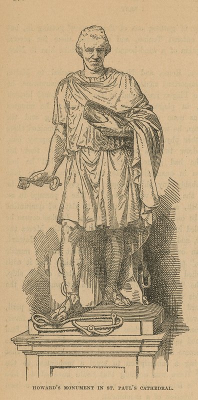 Pomnik Howarda w katedrze św. Pawła autorstwa English School