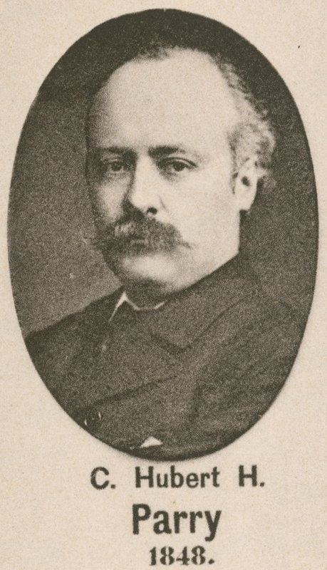 Hubert Parry (grawerunek) autorstwa English School