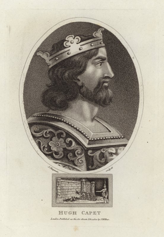 Hugh Capet autorstwa English School
