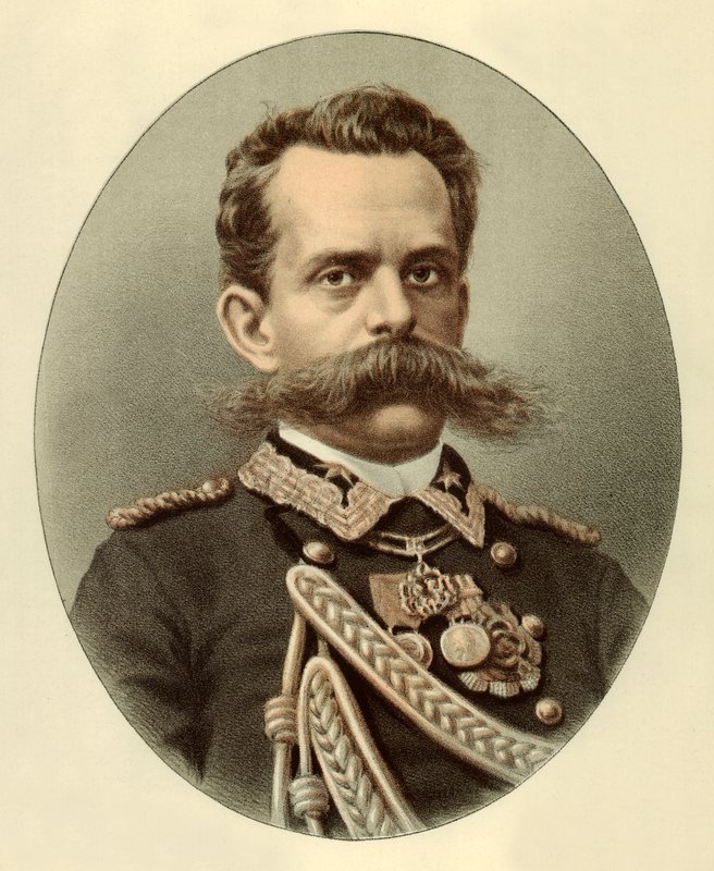 Humbert król Włoch autorstwa English School