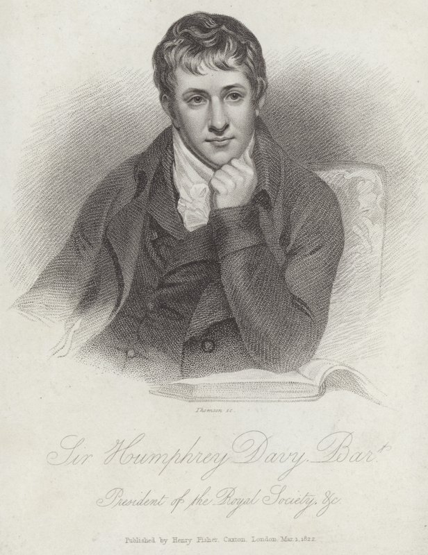 Humphry Davy autorstwa English School