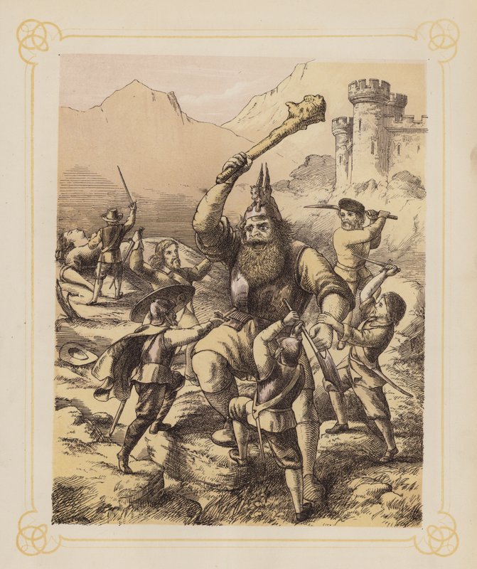 Ilustracja do książki Bunyana "Pilgrim