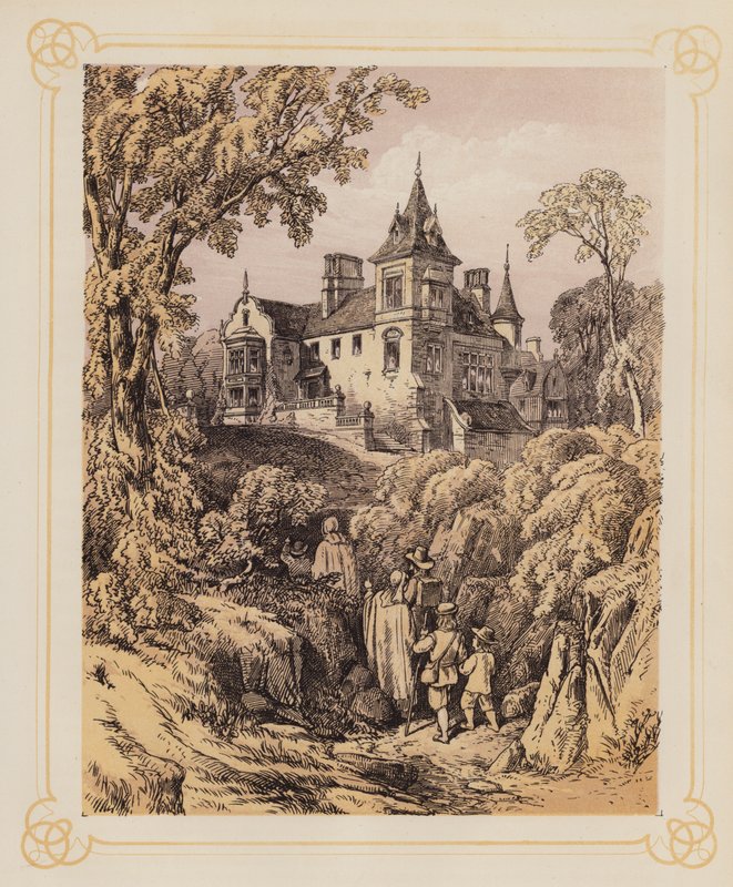 Ilustracja do książki Bunyana "Pilgrim
