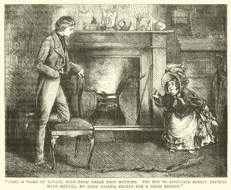 Ilustracja dla Davida Copperfielda (grafika) autorstwa English School