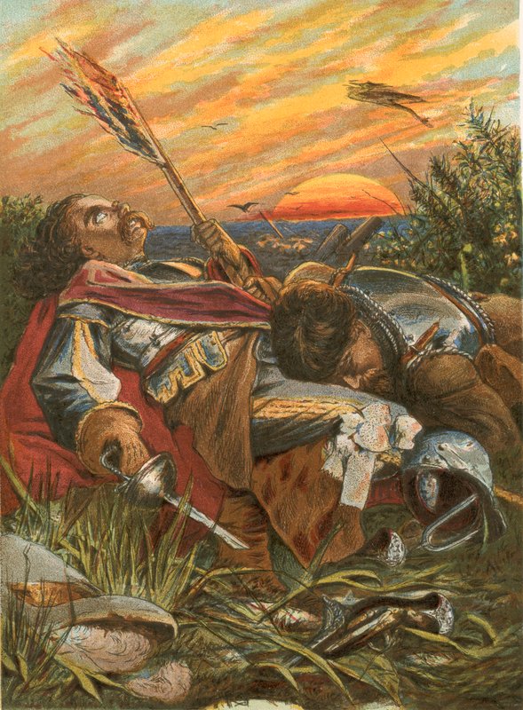 Ilustracja do Elegii Graya autorstwa English School