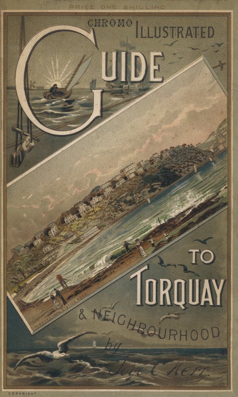 Ilustracja do przewodnika po Torquay autorstwa English School