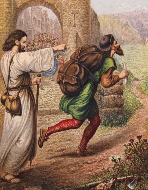 Ilustracja do książki "Pilgrim