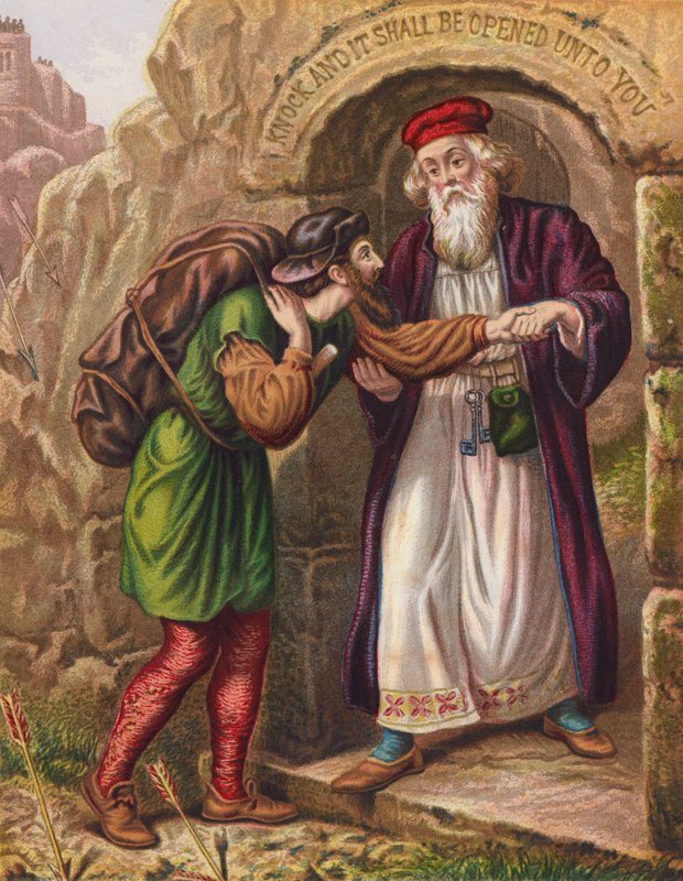 Ilustracja do książki "Pilgrim