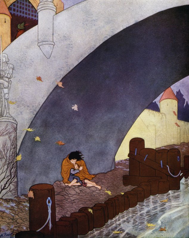 Ilustracja do Szczęśliwego księcia Oscara Wilde