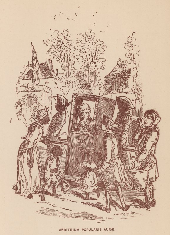Ilustracja do Wirginii autorstwa Thackeraya autorstwa English School