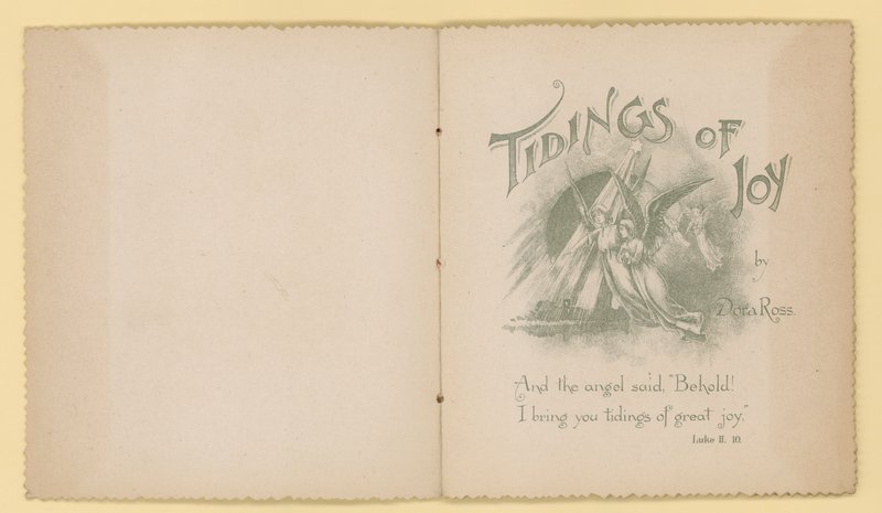 Ilustracja do Tidings Of Joy autorstwa Dory Ross autorstwa English School