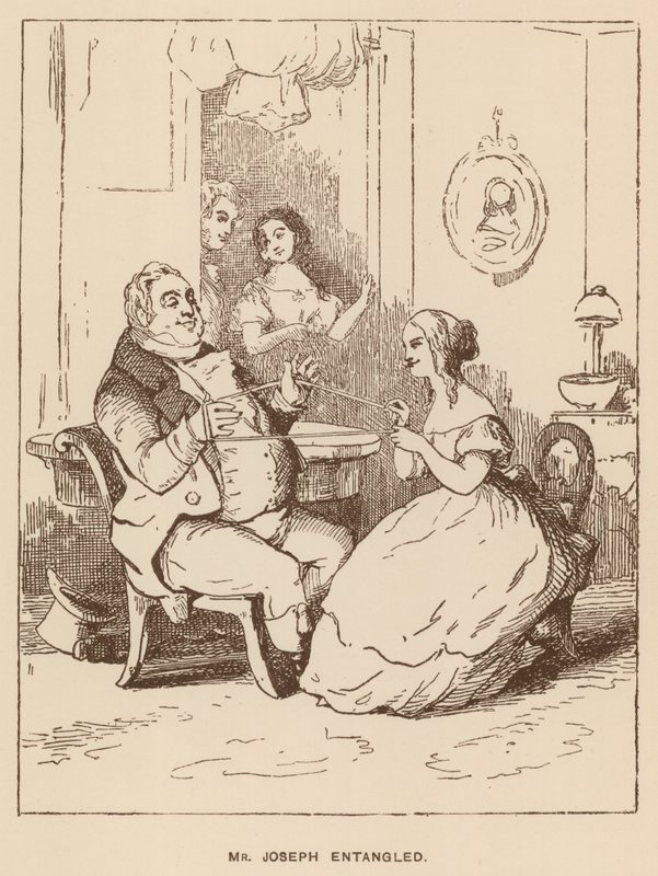 Ilustracja do Vanity Fair autorstwa Thackeraya (lito) autorstwa English School