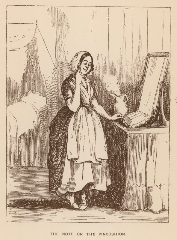 Ilustracja do Vanity Fair autorstwa Thackeraya autorstwa English School