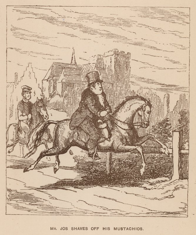 Ilustracja do Vanity Fair autorstwa Thackeraya autorstwa English School