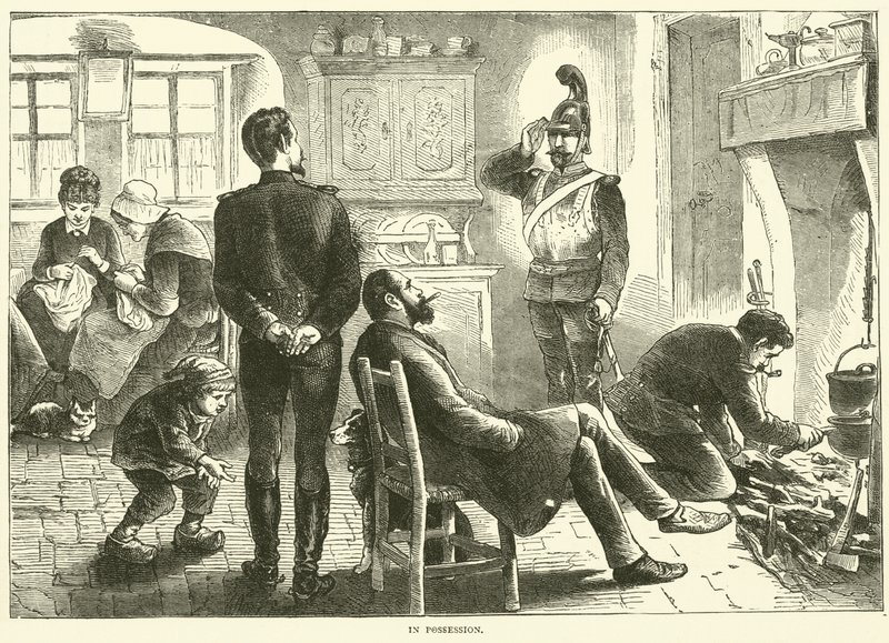 W posiadaniu, grudzień 1870 autorstwa English School