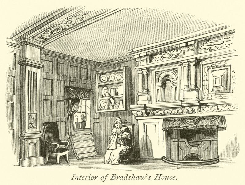 Wnętrze Bradshaws House autorstwa English School