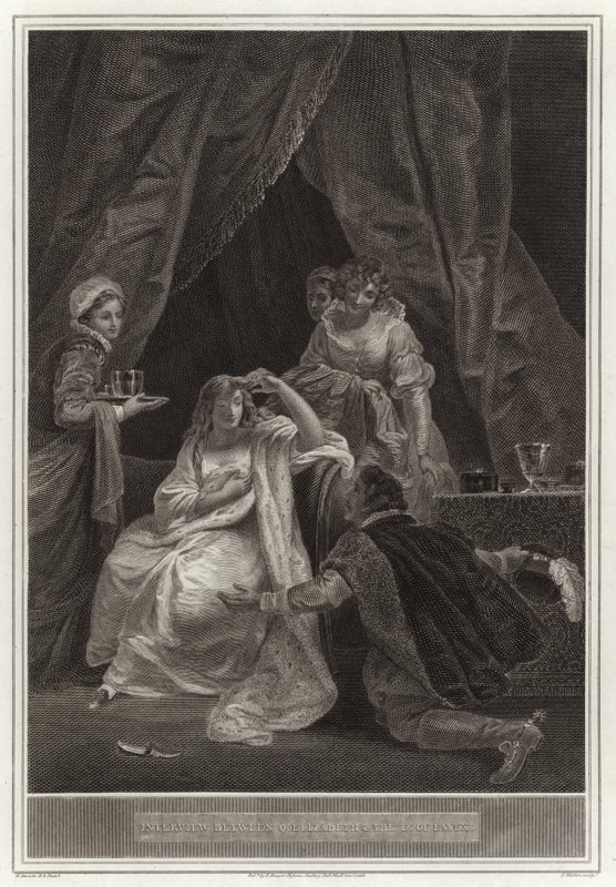 Wywiad między Q Elizabeth i E z Essex autorstwa English School
