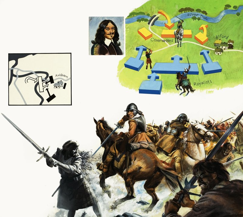 Into Battle: Wojna w Glens autorstwa English School
