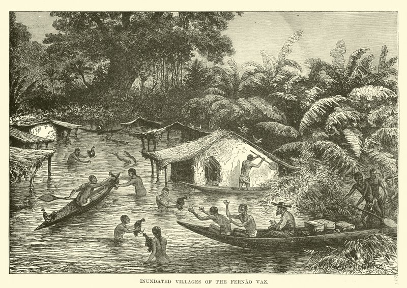 Zalane wioski Fernao Vaz autorstwa English School