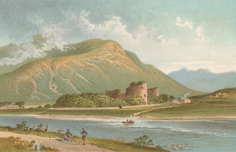 Zamek Inverlochy autorstwa English School