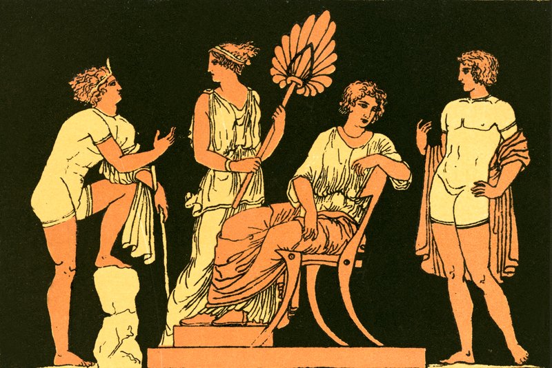 Ifigenia i Orestes autorstwa English School