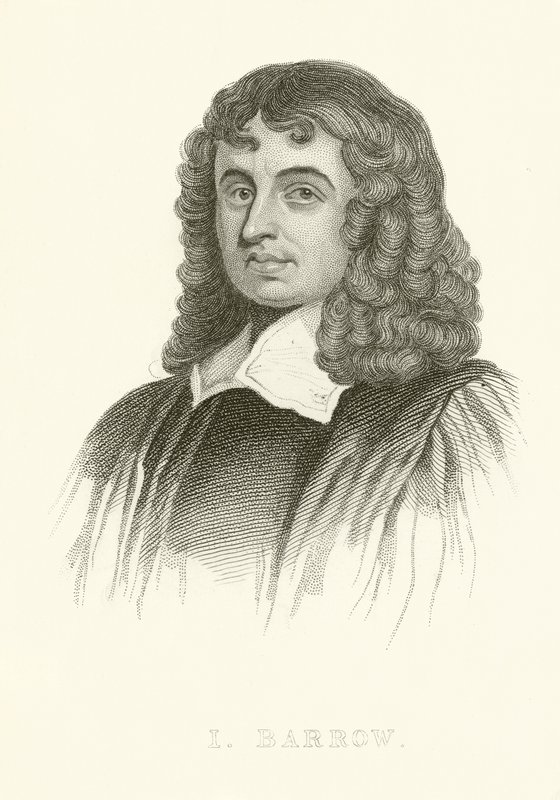 Izaak Barrow autorstwa English School