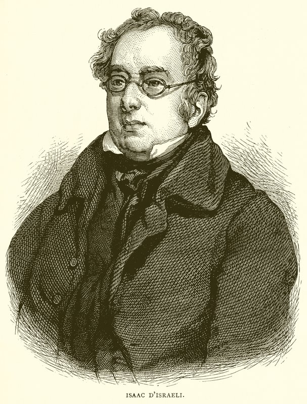 Izaak Disraeli autorstwa English School