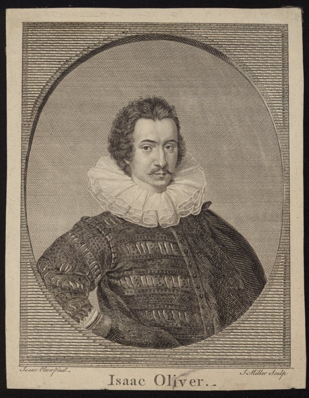 Izaak Oliver autorstwa English School