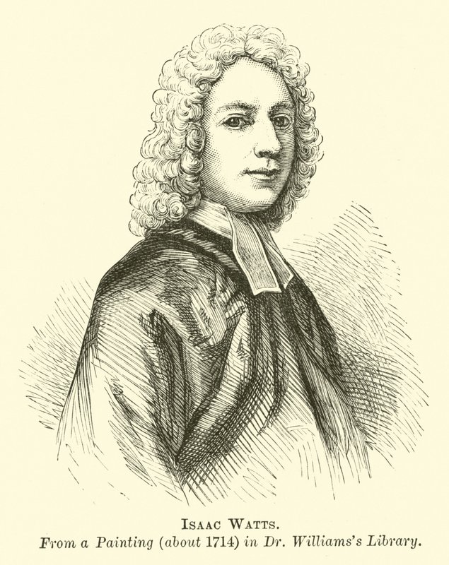 Izaak Watts autorstwa English School