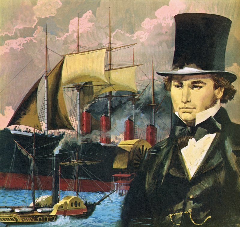 Isambard Kingdom Brunel i Wielki Wschód autorstwa English School