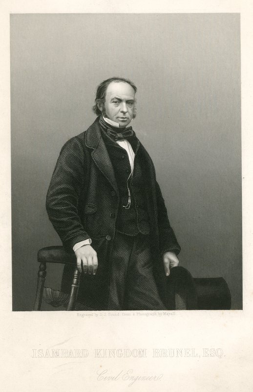 Isambard Kingdom Brunel, inżynier budownictwa autorstwa English School