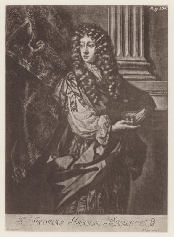 Isham, sir Thomas (lito) autorstwa English School