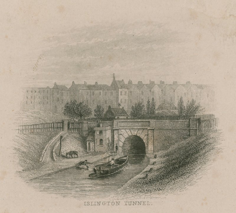 Tunel Islington, Regents Park, Londyn autorstwa English School