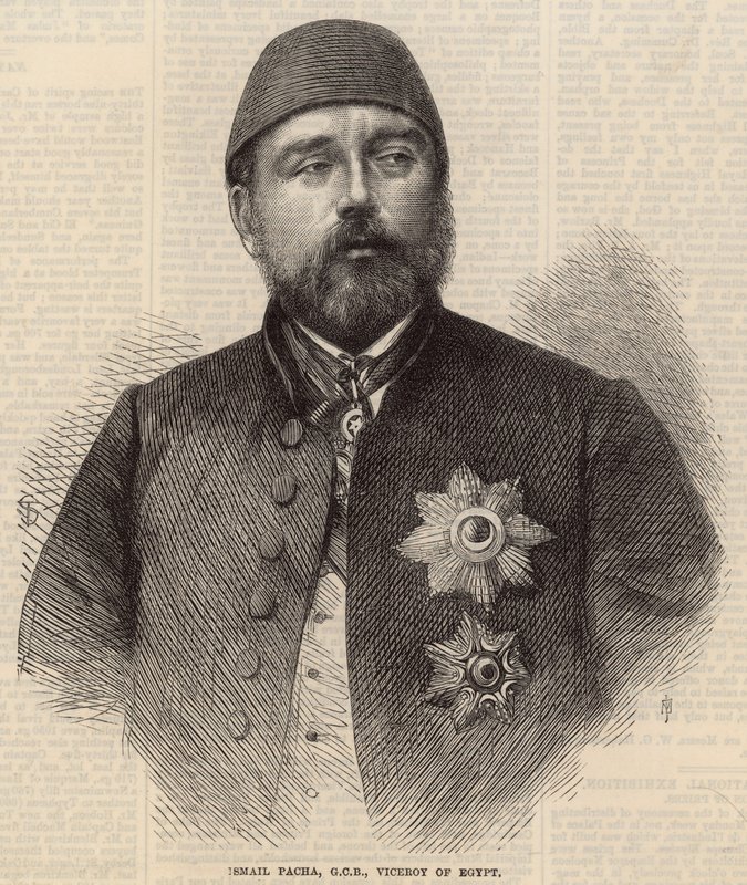 Ismail Pacha, GCB, wicekról Egiptu autorstwa English School
