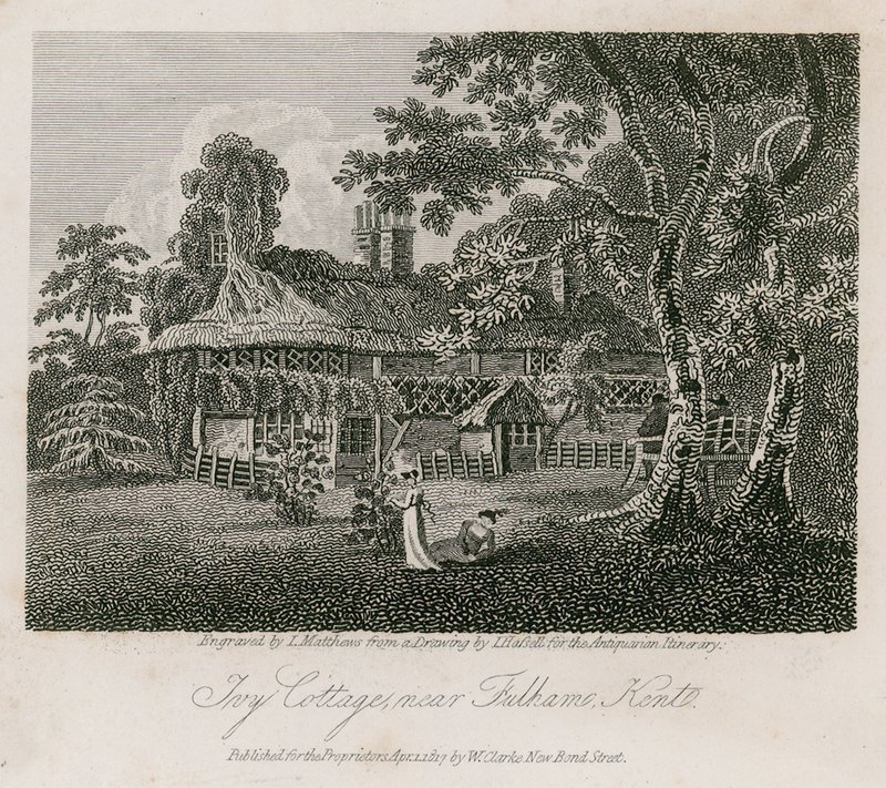 Ivy Cottage, niedaleko Fulham, Kent autorstwa English School