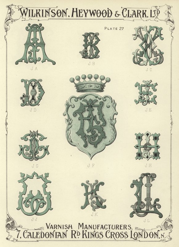 TAK, JB, JC, JD, JF, JE, JG, JH, JJ, JK, JL autorstwa English School
