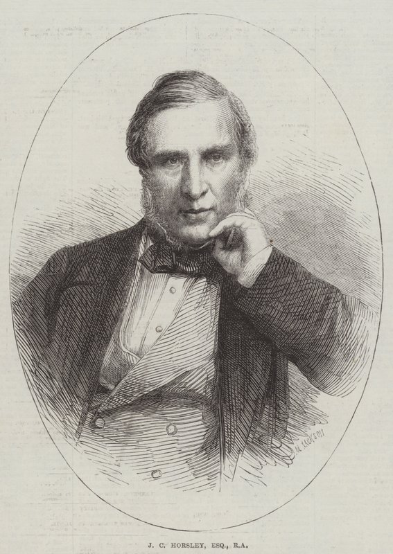 J C Horsley, Esquire, RA (grawerowanie) autorstwa English School