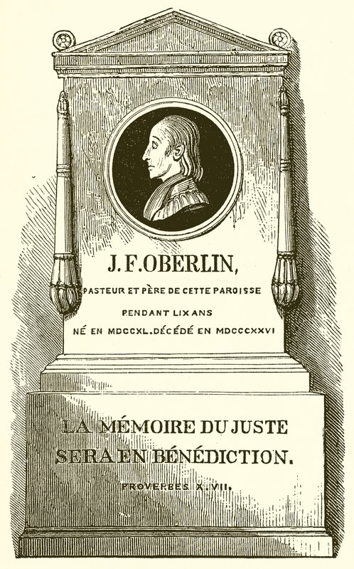 Pomnik J. F. Oberlina autorstwa English School