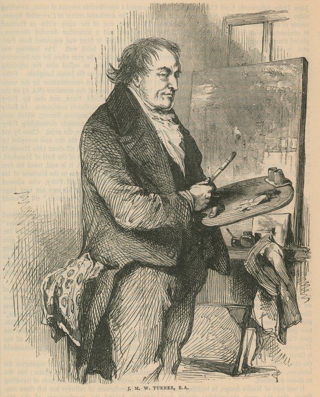 JMW Turner, artysta autorstwa English School