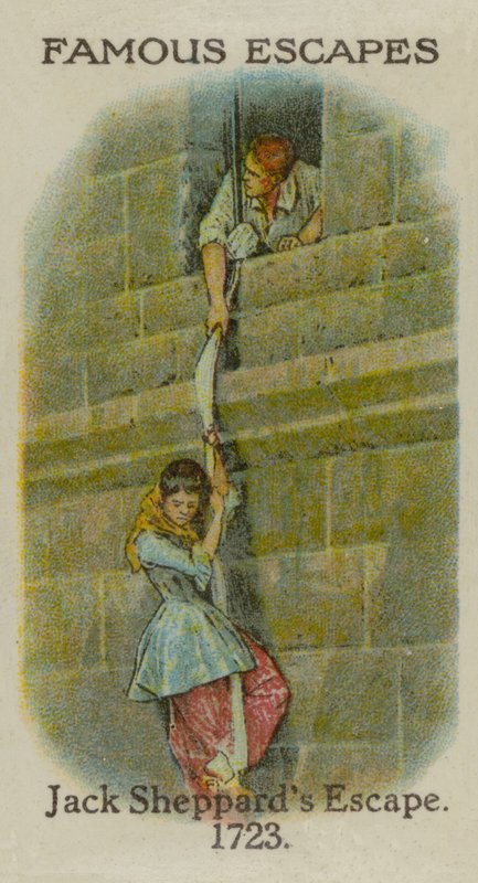 Ucieczka Jacka Shepparda, 1723 autorstwa English School